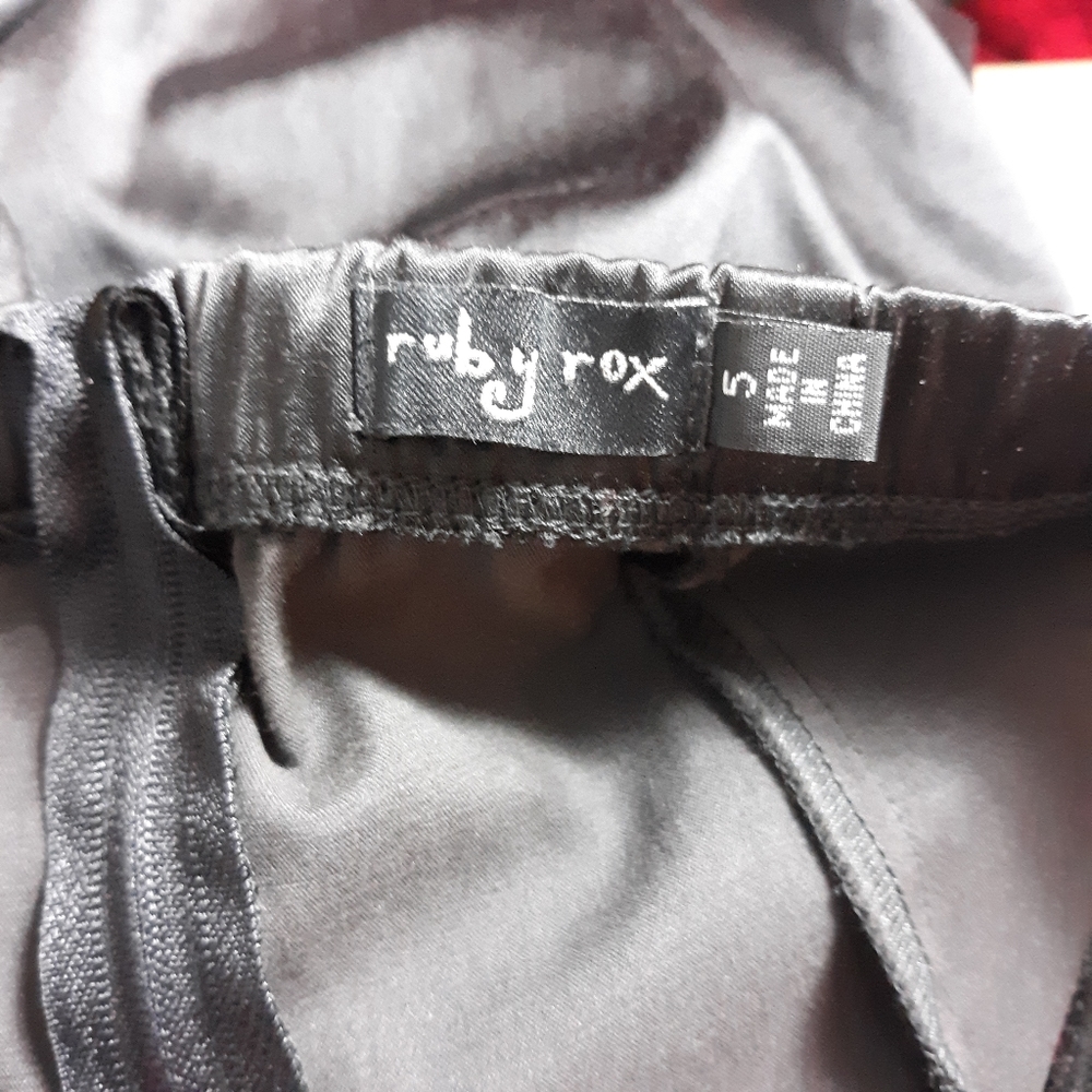 Ruby Rox Junior's Size 5 Satin Strapless Dress - image 4